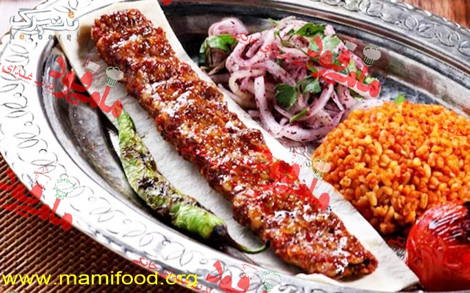 کباب کوبیده با لوبیا سبز