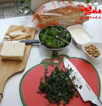 نون و پنیر سبزی مجلسی 