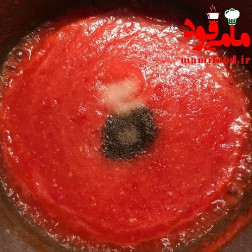 سس گوجه فرنگی مخصوص پاستا و لازانیا