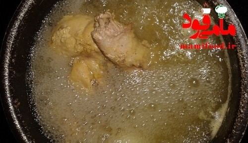 هویچ پلو با مرغ 