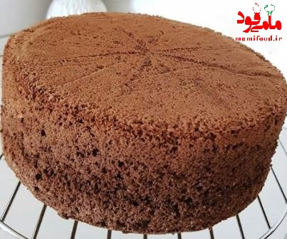 کیک اسفنجی شکلاتی