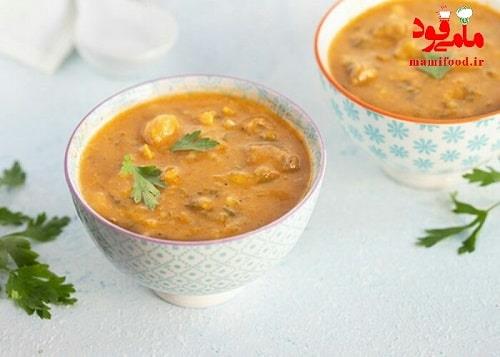 سوپ حریره با گوشت(مراکشی)