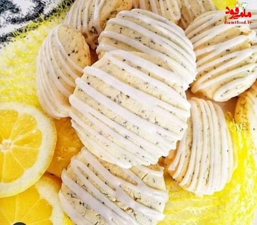 شیرینی خشخاشی با طعم لیمو ترکی