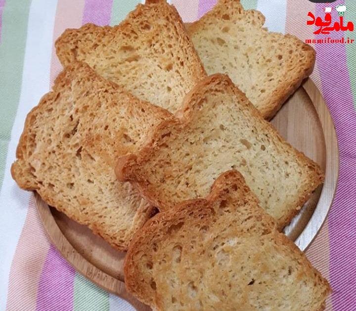نان سوخاری خانگی
