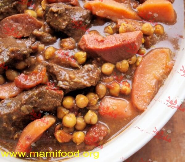 طاجین گوشت مراکشی