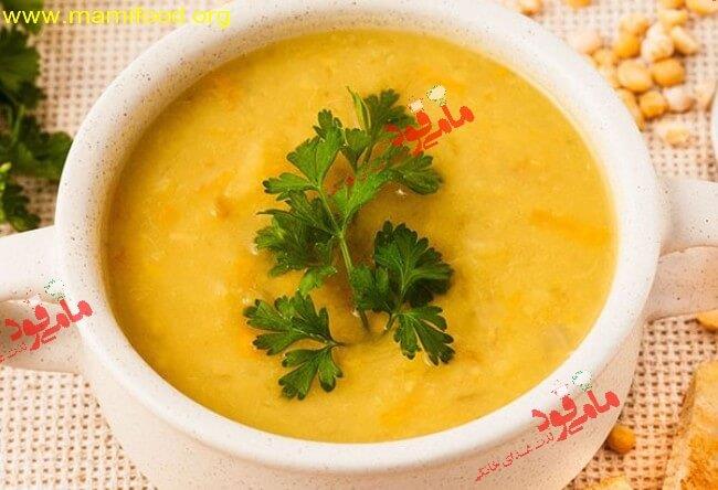 سوپ نخود مدیترانه ای