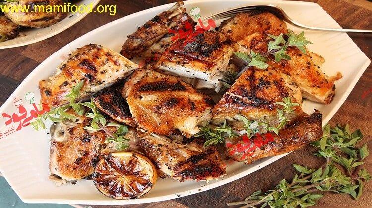 کباب مرغ مراکشی
