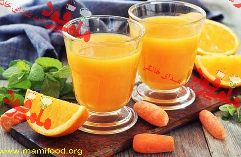 •	معجون هویج، پرتقال، موز و زردآلو
