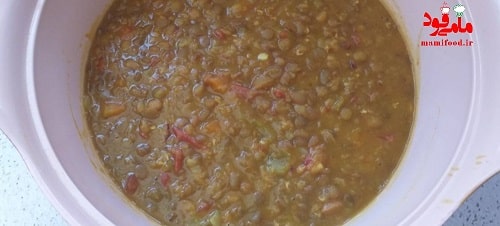 سوپ هویج و عدس