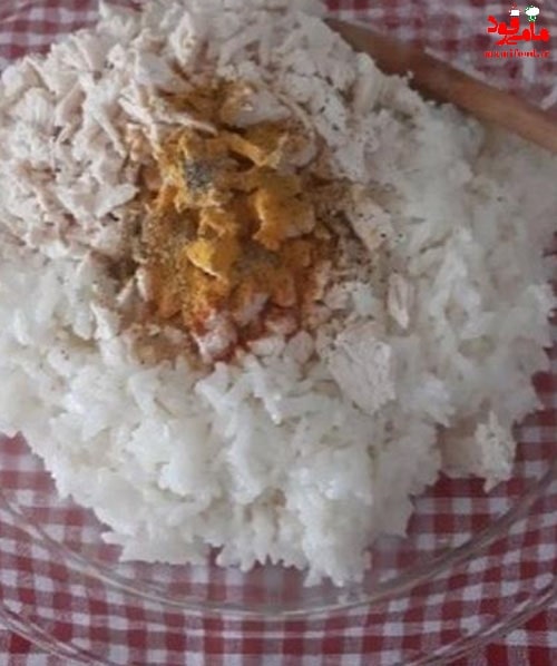 کوفته برنج و مرغ